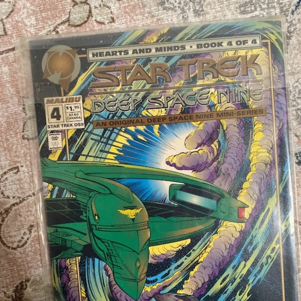 Star Trek Deep Space Nine "Hearts and Minds" Book 4 of 4 Comic Book‎ Malibu 1996